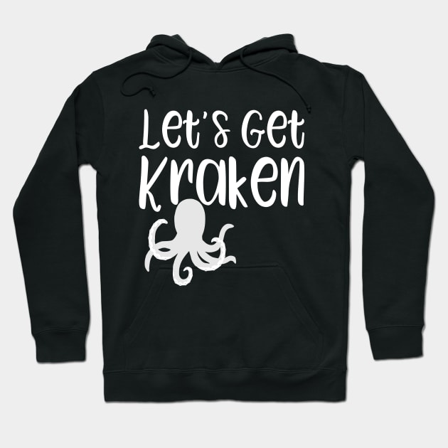 Funny Octopus Slogan Hoodie by kapotka